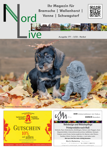 Nord live 171 Herbst 2023 Tier und Wir Verlag